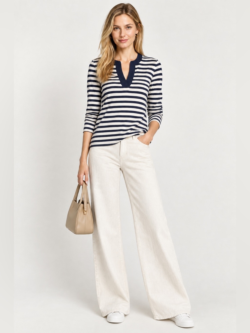 Tory Burch Lizzy Cashmere Tunic Sweater